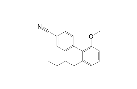 4-(2-Butyl-6-methoxyphenyl)benzonitrile