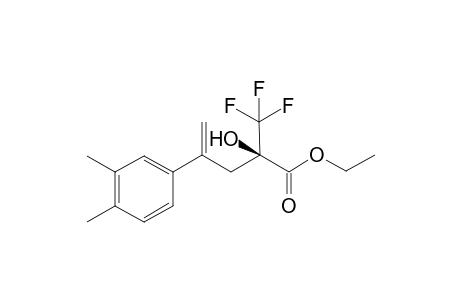 (R)-2-Hydroxy-4-(3,4-dimethylphenyl)-2-trifluoromethyl-pent-4-enoic acid ethyl ester