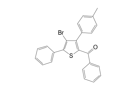 (4-Bromo-5-phenyl-3-(p-tolyl)thiophen-2-yl)(phenyl)methanone