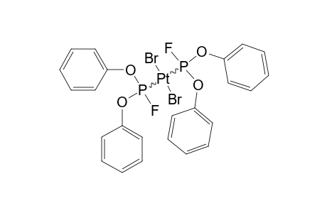 CIS-BIS-(DIPHENOXY-FLUOROPHSPHON)-PLATIN-DIBROMIDE