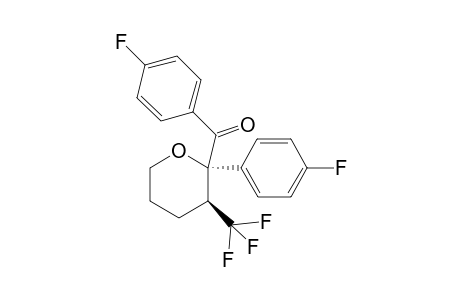 (4-fluorophenyl)((2S,3S)-2-(4-fluorophenyl)-3-(trifluoromethyl)tetrahydro-2H-pyran-2-yl)methanone