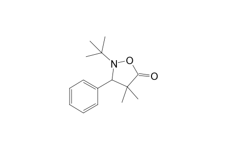 2-tert-Butyl-4,4-dimethyl-3-phenylisoxazolidin-5-one