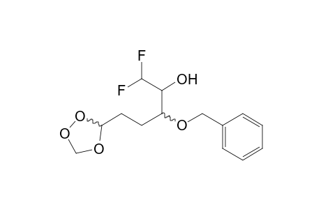 3-Benzyloxy-1,1-difluoro-5-(1,2,4-trioxolan-3-yl)pentan-2-ol
