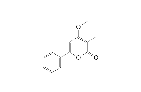 4-methoxy-3-methyl-6-phenyl-2H-pyran-2-one