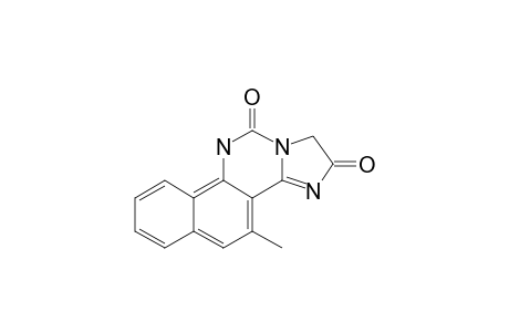 4-METHYL-BENZ-[H]-IMIDAZO-[1.2-C]-QUINAZOLINE-2,11(1H,10H)-DIONE