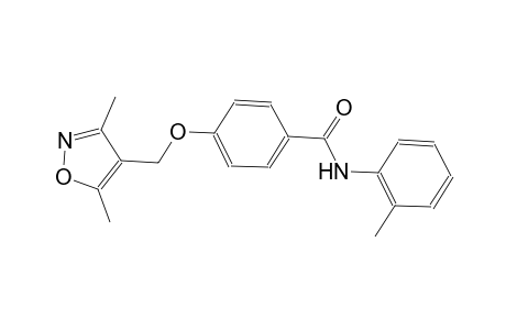 benzamide, 4-[(3,5-dimethyl-4-isoxazolyl)methoxy]-N-(2-methylphenyl)-