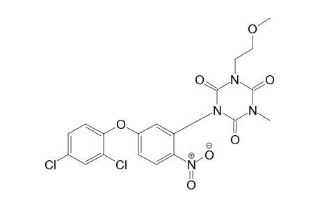 1,3,5-Triazine-2,4,6(1H,3H,5H)-trione, 1-[5-(2,4-1-[5-(2,4-dichlorophenoxy)-2-nitrophenyl]-3-(2-methoxyethyl)-5-methyl]-