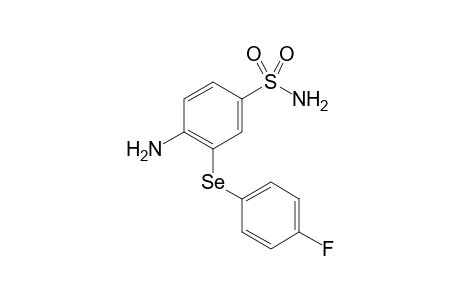 4-amino-3-((4-fluorophenyl)selenyl)benzenesulfonamide