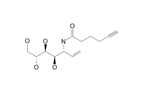 N-(1R,2R,3S,4R)-HEX-5-YONIC-ACID-(2,3,4,5-TETRAHYDROXY-1-VINYL-PENTYL)-AMIDE