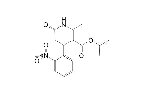 3-pyridinecarboxylic acid, 1,4,5,6-tetrahydro-2-methyl-4-(2-nitrophenyl)-6-oxo-, 1-methylethyl ester