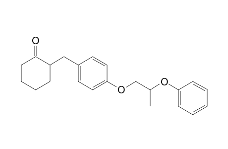 2-[4-(2-Phenoxypropoxy)benzyl]cyclohexanone