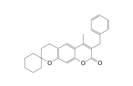 7'-benzyl-6'-methyl-3'H-spiro[cyclohexane-1,2'-pyrano[3,2-g]chromen]-8'(4'H)-one