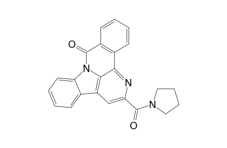 N-Pyrrolidyl-6-oxobenzo[4,5]canthine-2-carboxamide
