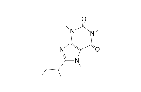 1,3,7-trimethyl-8-sec-butyl-purine-2,6-dione