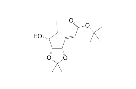 (E)-3-[(4S,5R)-5-[(1S)-1-hydroxy-2-iodo-ethyl]-2,2-dimethyl-1,3-dioxolan-4-yl]acrylic acid tert-butyl ester