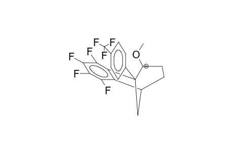 1-(4-TRIFLUOROMETHYLPHENYL)-2-METHOXY-6,7-TETRAFLUOROBENZOBICYCLO[3.2.1]OCT-6-EN-2-YL CATION