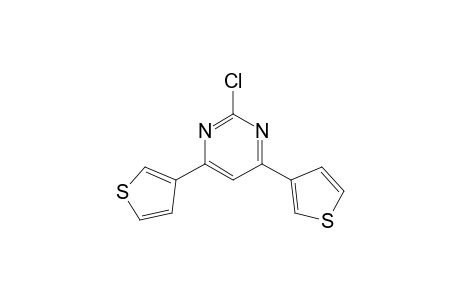 2-chloranyl-4,6-di(thiophen-3-yl)pyrimidine