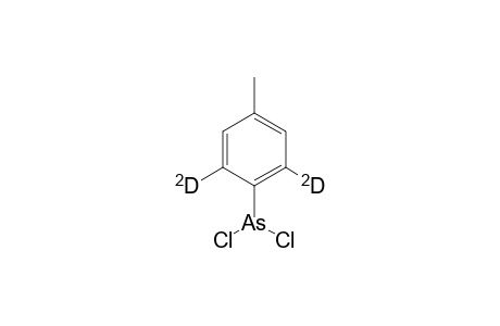 Arsonous dichloride, (2,6-dideutero-4-methylphenyl)-