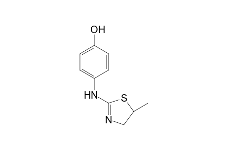 4-[(5-methyl-4,5-dihydro-1,3-thiazol-2-yl)amino]phenol