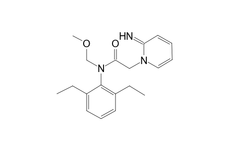 Acetamide, 2-(1,2-dihydro-2-imino-1-pyridyl)-N-(2,6-diethylphenyl)-N-methoxymethyl-