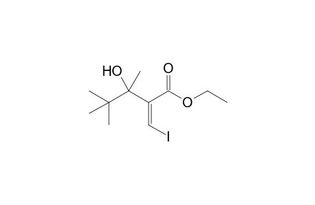 (2Z)-3-hydroxy-2-(iodomethylidene)-3,4,4-trimethylpentanoic acid ethyl ester