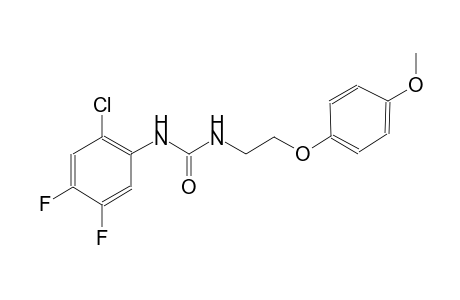 urea, N-(2-chloro-4,5-difluorophenyl)-N'-[2-(4-methoxyphenoxy)ethyl]-