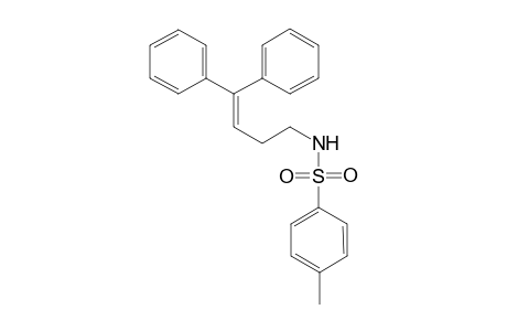N-(4,4-diphenylbut-3-enyl)-4-methyl-benzenesulfonamide