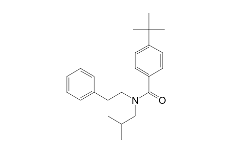 Benzamide, 4-(tert-butyl)-N-(2-phenylethyl)-N-isobutyl-