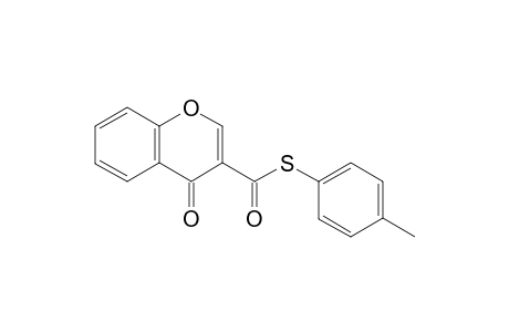 S-(p-Tolyl)-4-oxo-4H-chromene-3-carbothioate