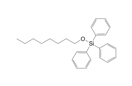 Octyl triphenylsilyloxy ether