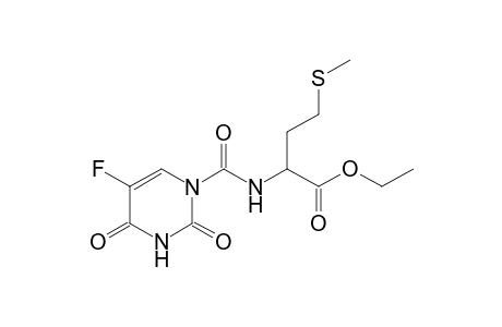 N-[(2,4-dioxo-5-fluoro-1,2,3,4-tetrahydro-1-pyrimidinyl)carbonyl]methionine, ethyl ester