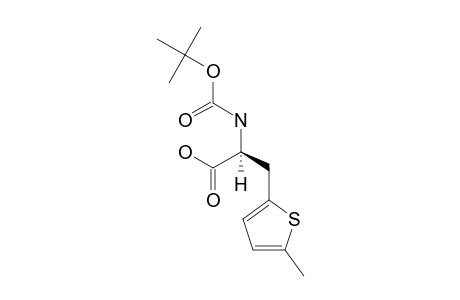 (S)-ALPHA-(((1,1-DIMETHYL)-ETHOXYCARBONYL)-AMINO)-5-METHYL-2-THIOPHENEPROPANOIC_ACID