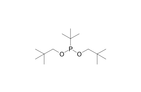 Di-(2,2-dimethyl-1-propyl) tert-butylphosphonite