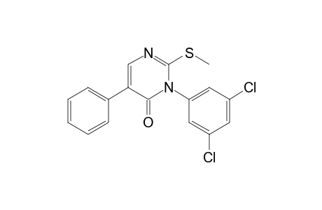 3-(3,5-Dichlorophenyl)-2-methylsulfanyl-5-phenylpyrimidin-4(3H)-one