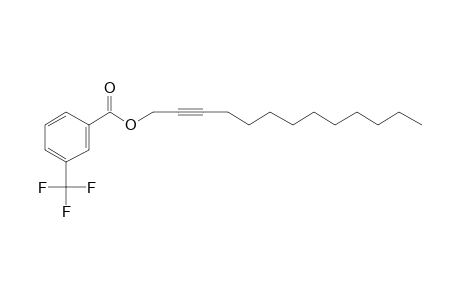 3-Trifluoromethylbenzoic acid, tridec-2-ynyl ester