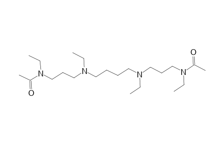 Acetamide, N,N'-[1,4-butanediylbis[(ethylimino)-3,1-propanediyl]]bis[N-ethyl-