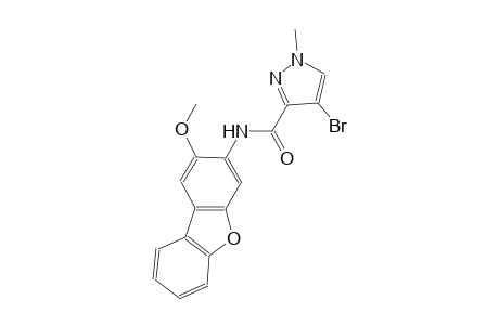 4-bromo-N-(2-methoxydibenzo[b,d]furan-3-yl)-1-methyl-1H-pyrazole-3-carboxamide
