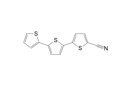 5-(5-Thiophen-2-yl-2-thiophenyl)-2-thiophenecarbonitrile