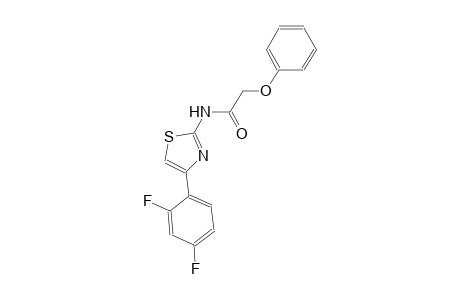 N-[4-(2,4-difluorophenyl)-1,3-thiazol-2-yl]-2-phenoxyacetamide