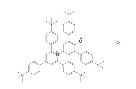 2,6-Bis(4-tert-butylphenyl)-4-[2,4,6-tris(4-tert-butylphenyl)pyridinio]phenolate hydrate
