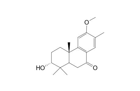 10-Methoxy-3-hydroxy-5-oxo-4,4,8,10b-tetramethyl-(octahydro0-phenanthrene