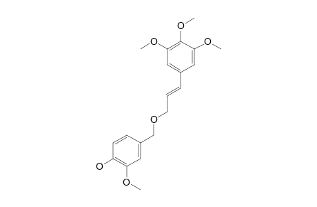 2-METHOXY-4-[3'-(3'',4'',5''-TRIMETHOXYPHENYL)-ALLOXYMETHYL]-PHENOL