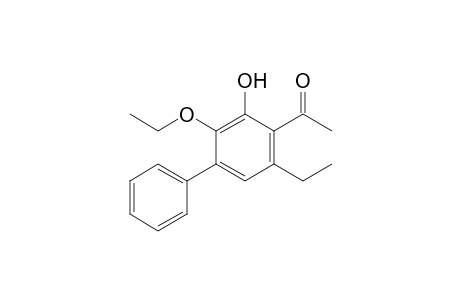1-(2-Ethoxy-3-hydroxy-5-ethylbiphenyl-4-yl)ethanone