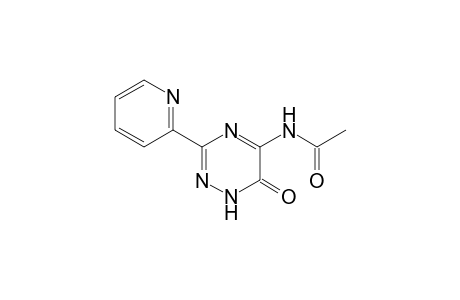 Acetamide, N-[1,6-dihydro-6-oxo-3-(2-pyridinyl)-1,2,4-triazin-5-yl]-