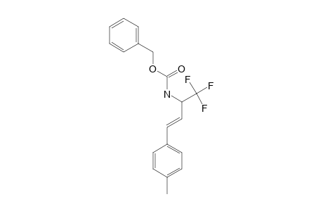 N-BENZYLOXYCARBONYL-1,1,1-TRIFLUORO-4-PARA-TOLYL-3-BUTEN-2-AMINE