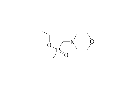 phosphinic acid, methyl(4-morpholinylmethyl)-, ethyl ester