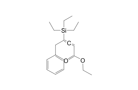 ETHYL-5-PHENYL-4-TRIETHYLSILYLPENTA-2,3-DIENOATE