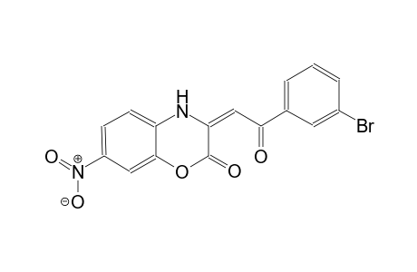 (3E)-3-[2-(3-bromophenyl)-2-oxoethylidene]-7-nitro-3,4-dihydro-2H-1,4-benzoxazin-2-one
