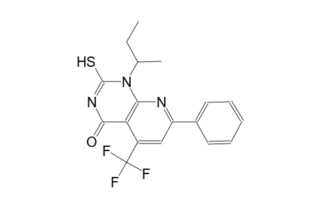 pyrido[2,3-d]pyrimidin-4(1H)-one, 2-mercapto-1-(1-methylpropyl)-7-phenyl-5-(trifluoromethyl)-