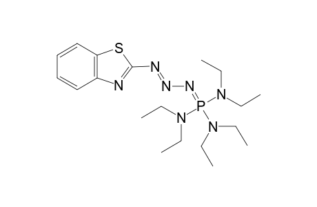 1-Ethanamine, N-[[3-(1,3-benzothiazol-2-yl)-2-triazenylidene]bis(diethylamino)phosphoranyl]-N-ethyl-